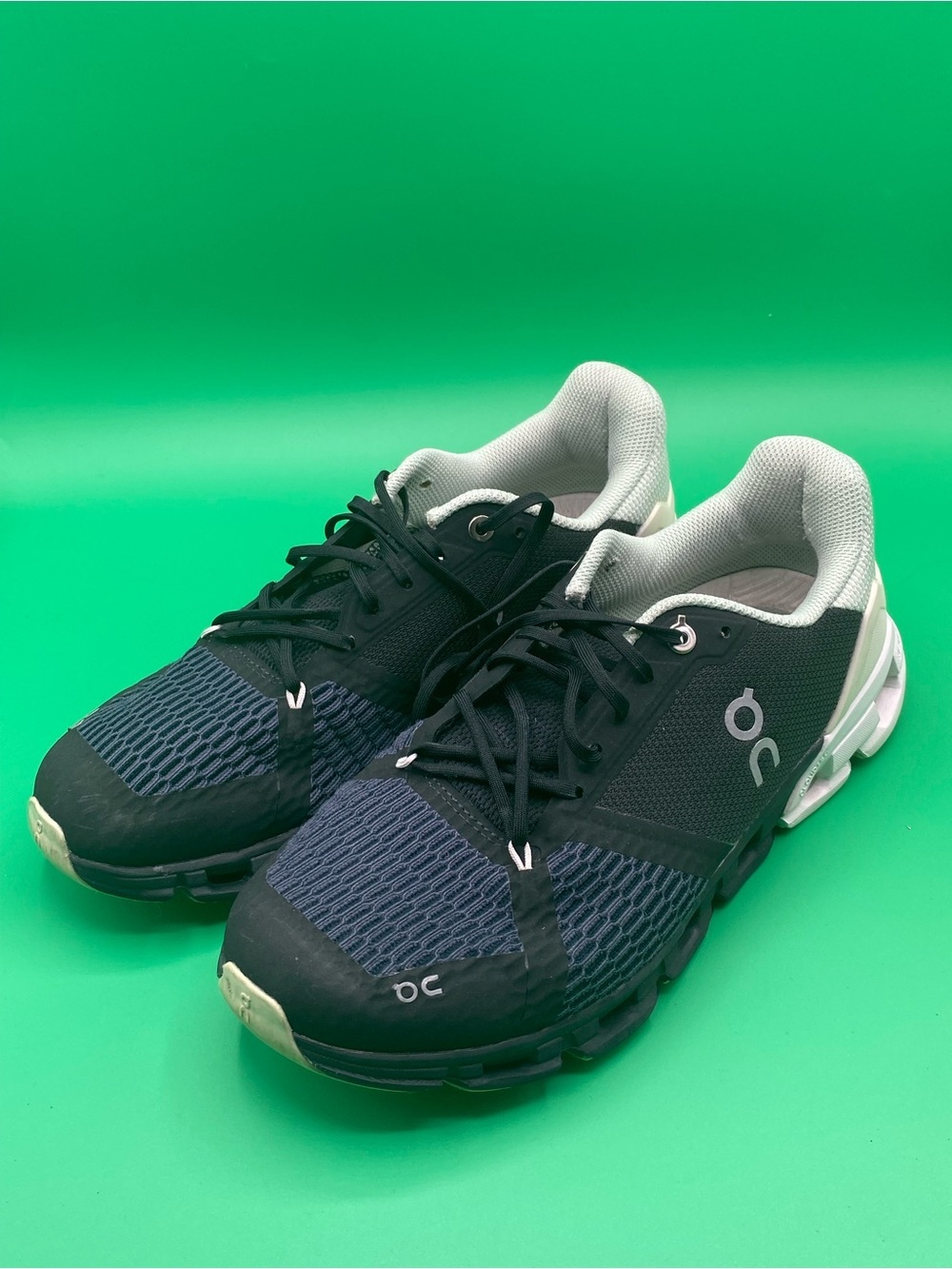 On Running Cloudflyer Black White Navy - Picture 4 of 4